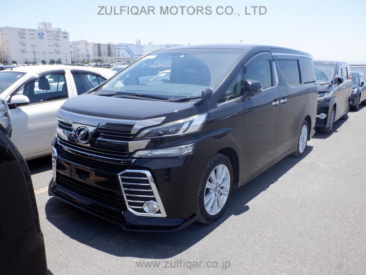 TOYOTA VELLFIRE 2017 Image 21