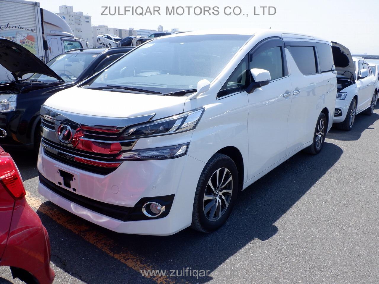 TOYOTA VELLFIRE 2017 Image 21