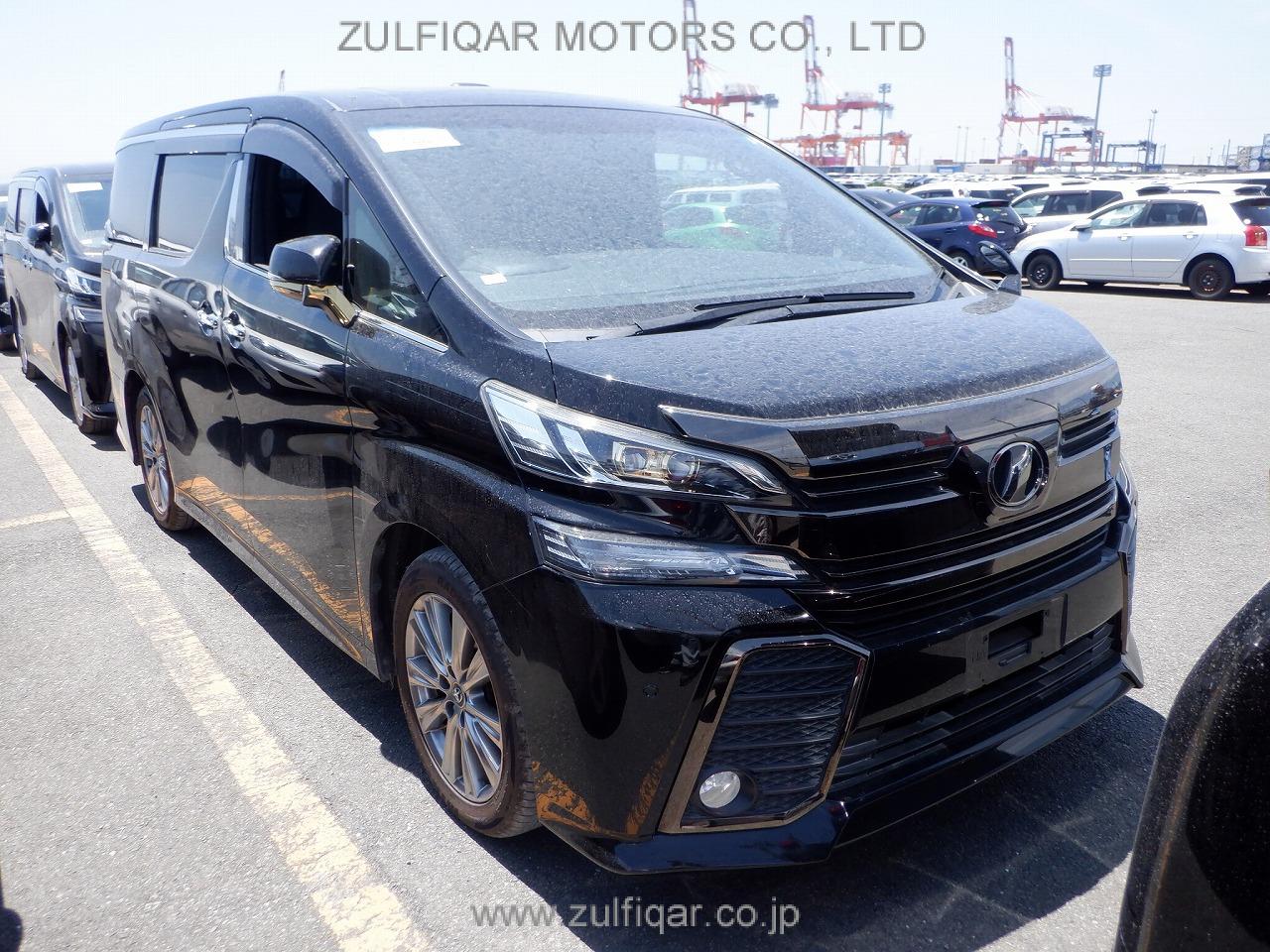 TOYOTA VELLFIRE 2017 Image 29