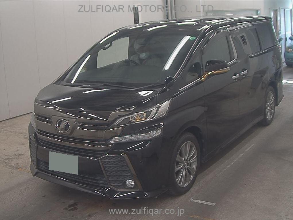 TOYOTA VELLFIRE 2017 Image 4