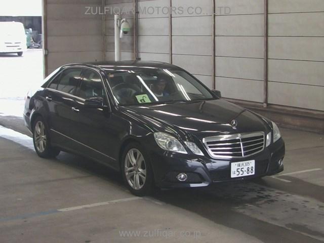 MERCEDES BENZ E CLASS 2010 Image 1