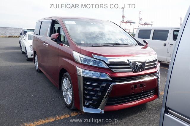 TOYOTA VELLFIRE 2019 Image 29