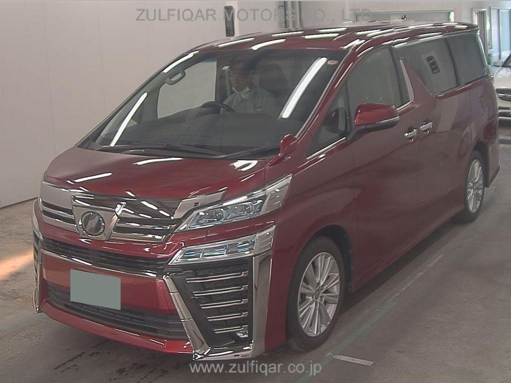 TOYOTA VELLFIRE 2019 Image 4