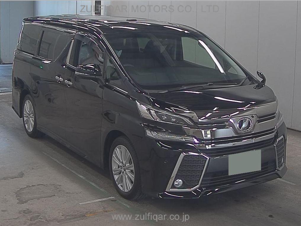 TOYOTA VELLFIRE 2017 Image 1