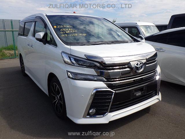 TOYOTA VELLFIRE 2017 Image 19