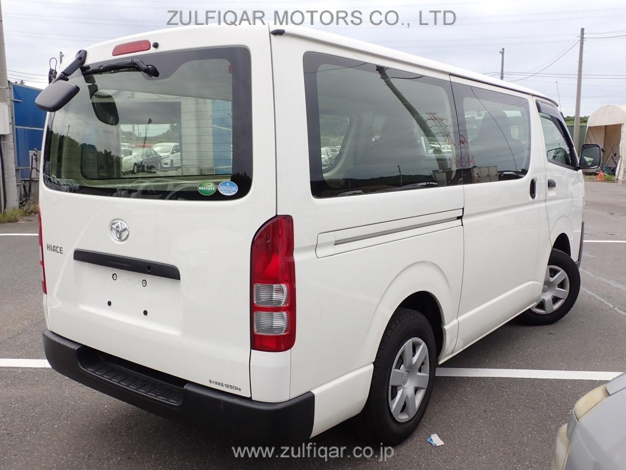 TOYOTA HIACE 2017 Image 2