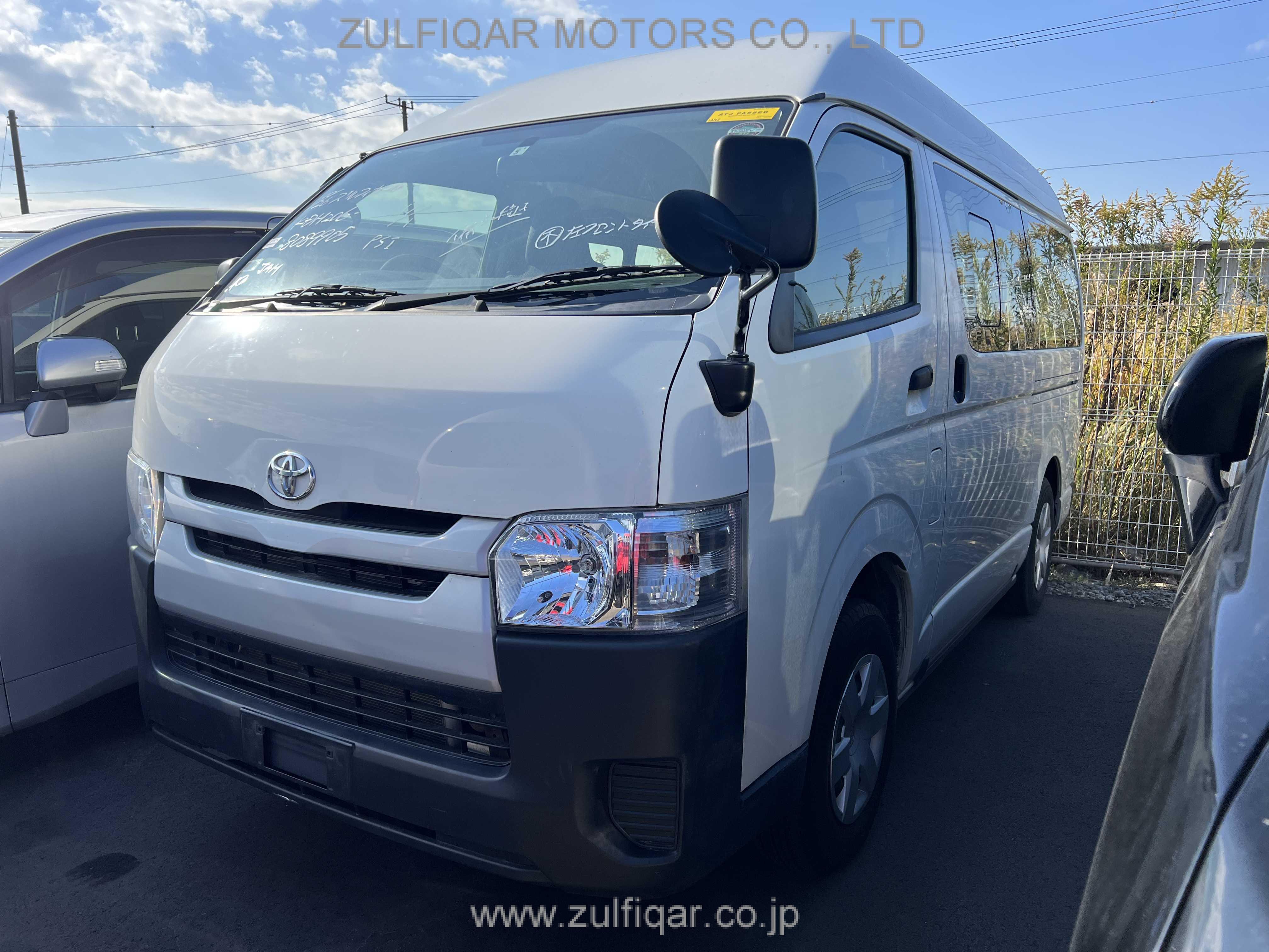 TOYOTA HIACE 2015 Image 12