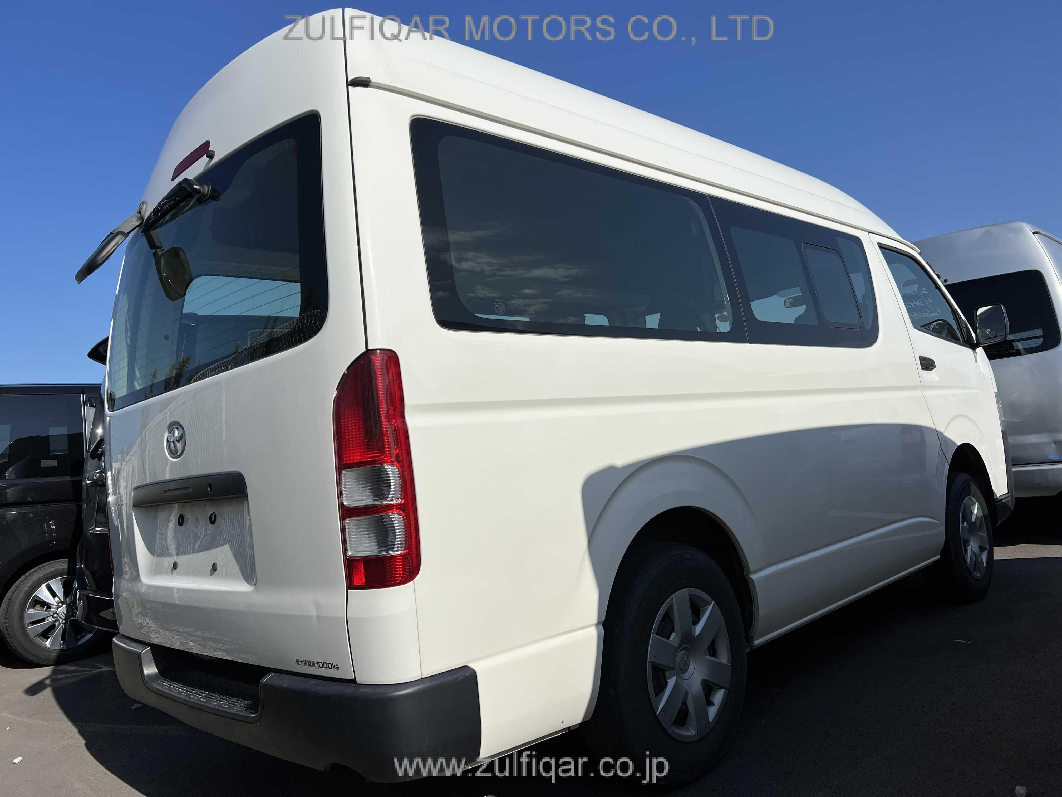 TOYOTA HIACE 2015 Image 21