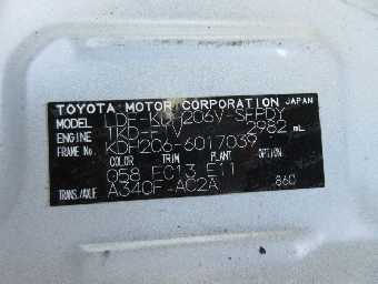 TOYOTA HIACE 2017 Image 14