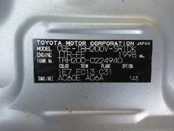 TOYOTA HIACE 2015 Image 29