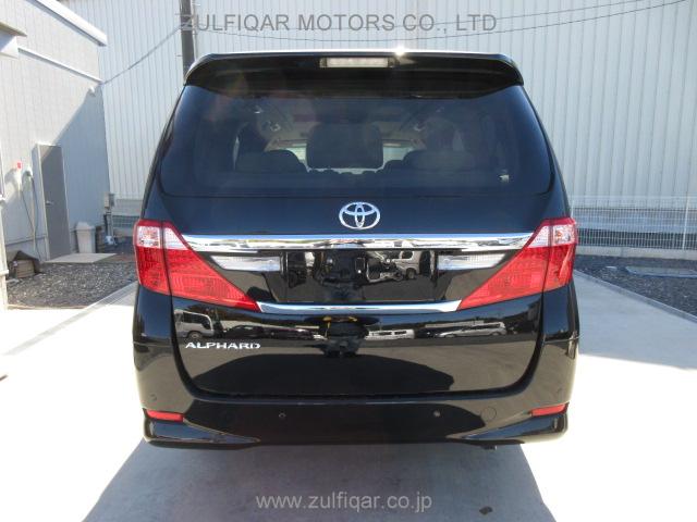 TOYOTA ALPHARD 2013 Image 4