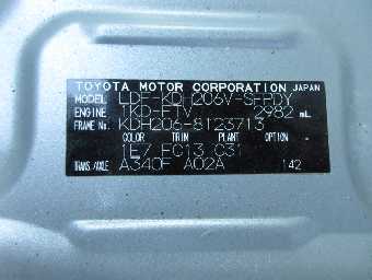 TOYOTA HIACE 2017 Image 17