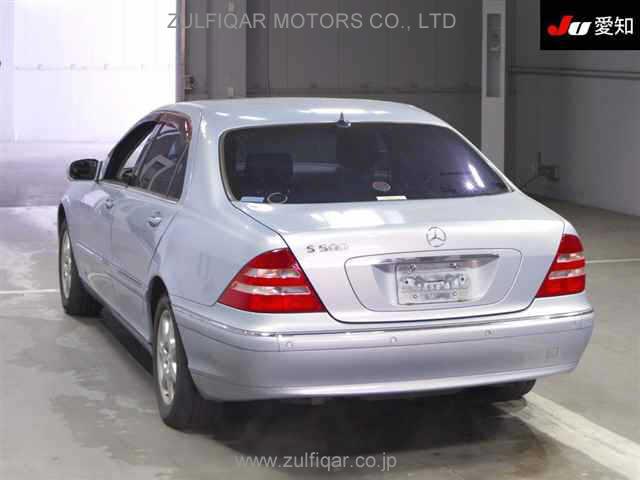 MERCEDES BENZ S CLASS 2001 Image 2