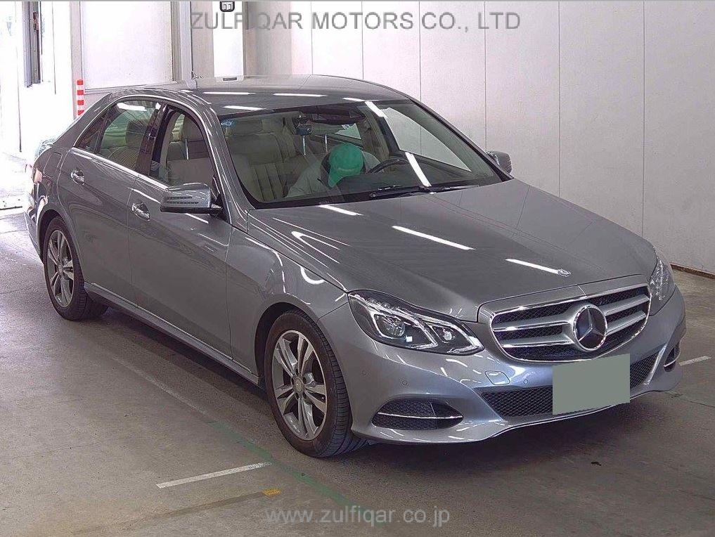 MERCEDES BENZ E CLASS 2013 Image 1