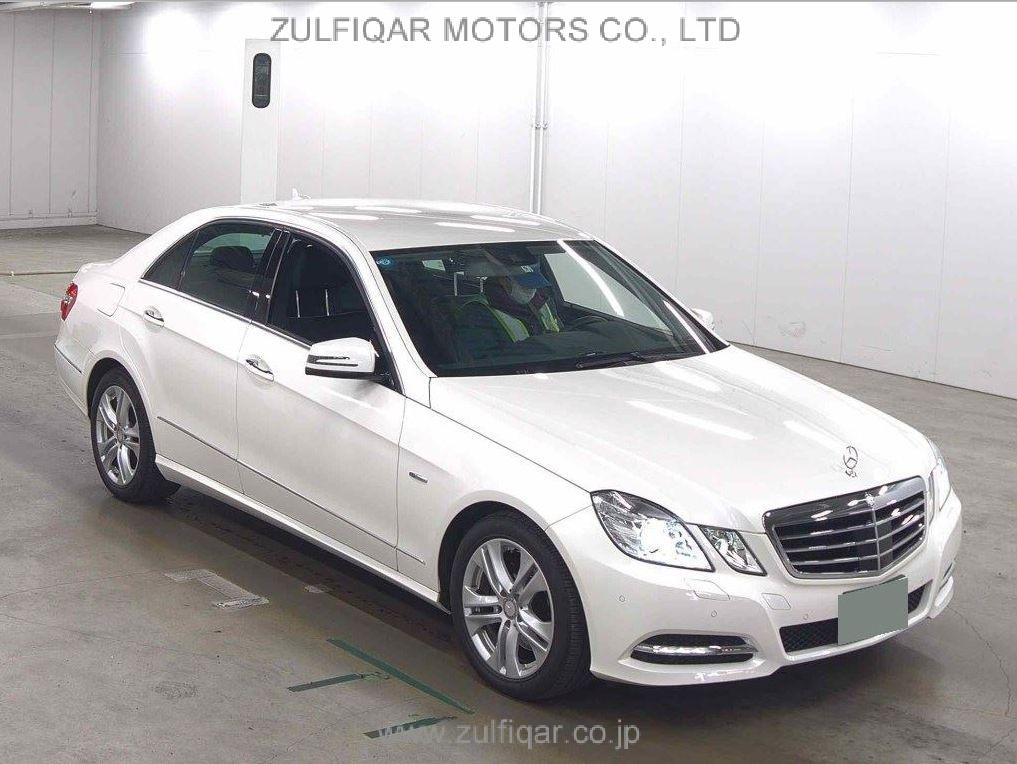 MERCEDES BENZ E CLASS 2012 Image 1