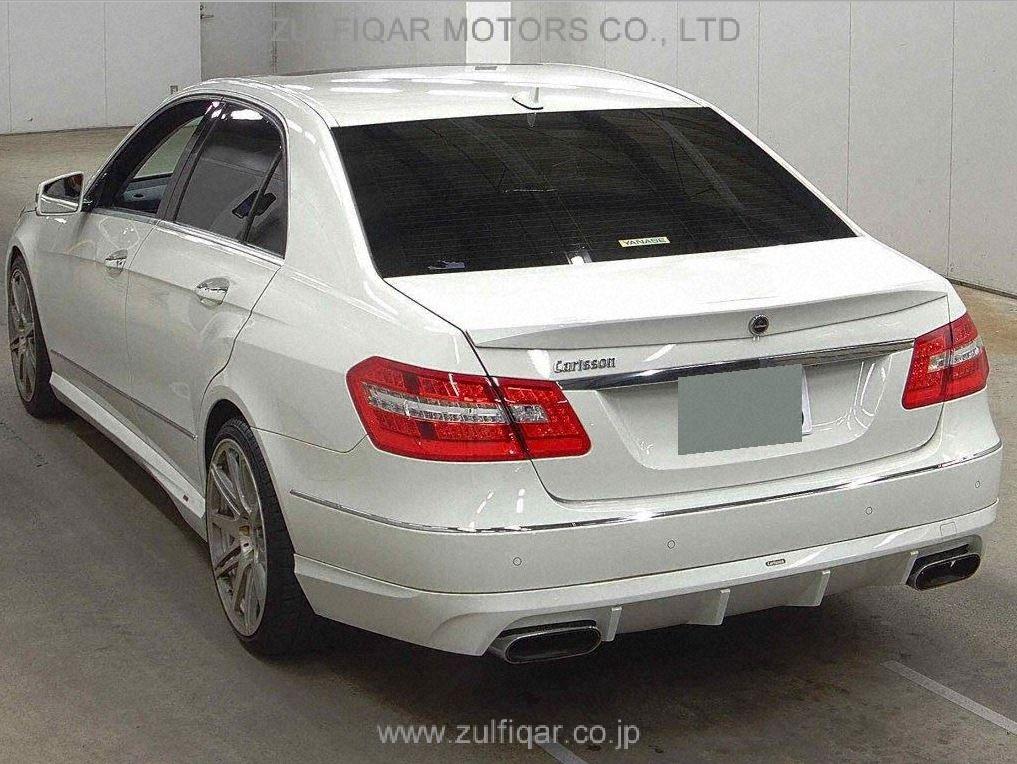 MERCEDES BENZ E CLASS 2009 Image 2