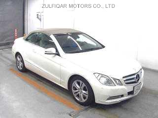 MERCEDES BENZ E CLASS 2011 Image 1