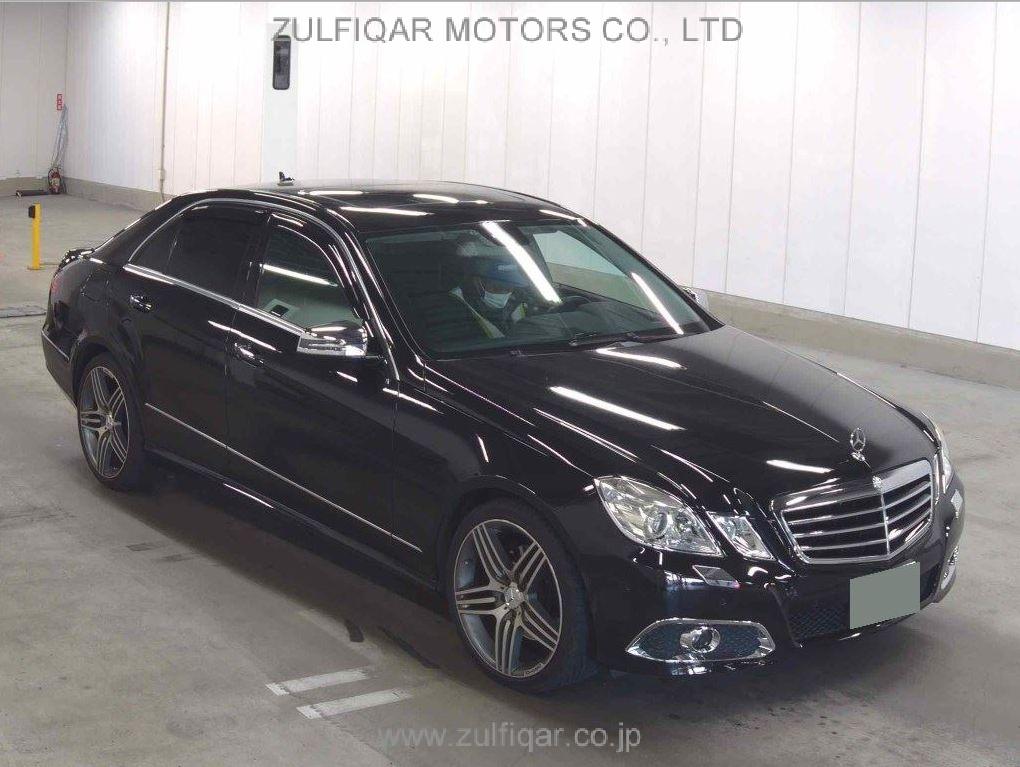 MERCEDES BENZ E CLASS 2009 Image 1