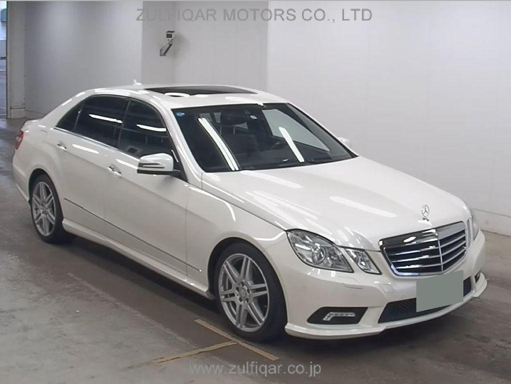 MERCEDES BENZ E CLASS 2011 Image 1