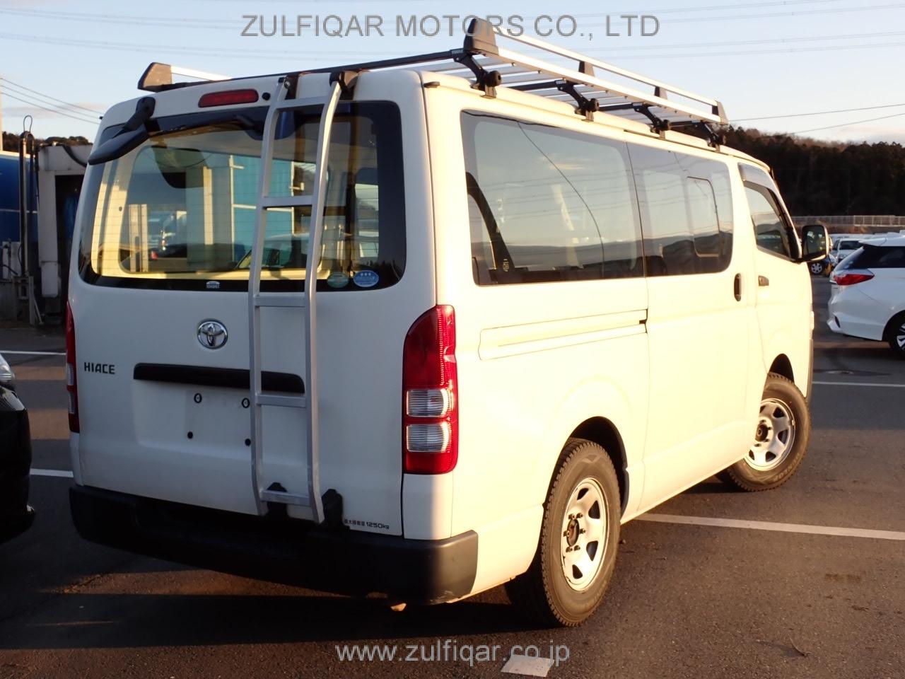 TOYOTA HIACE 2016 Image 2