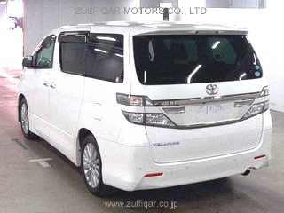 TOYOTA VELLFIRE 2012 Image 2