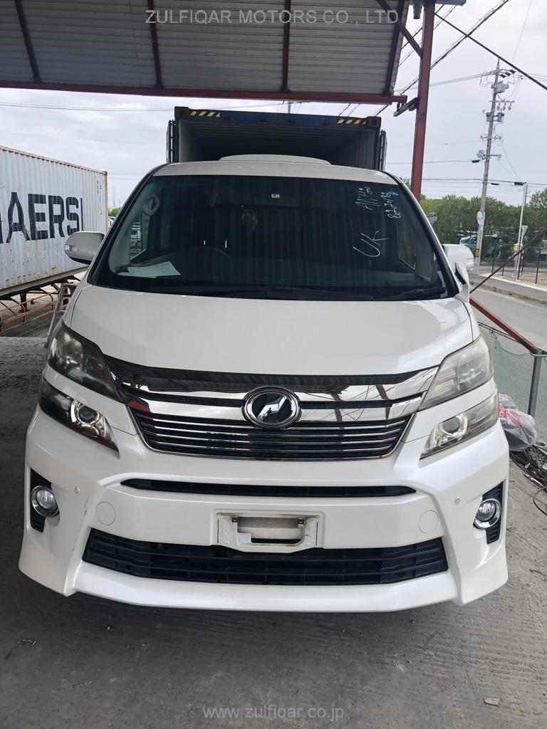 TOYOTA VELLFIRE 2012 Image 19