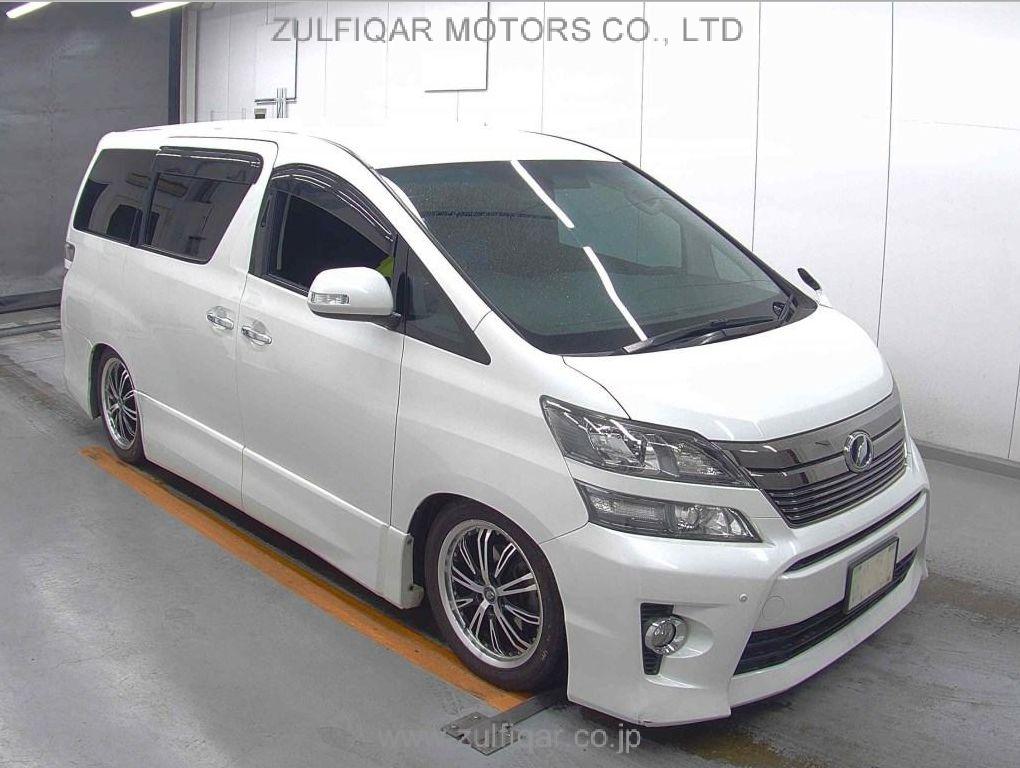 TOYOTA VELLFIRE 2012 Image 1