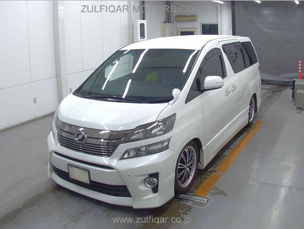 TOYOTA VELLFIRE 2012 Image 4