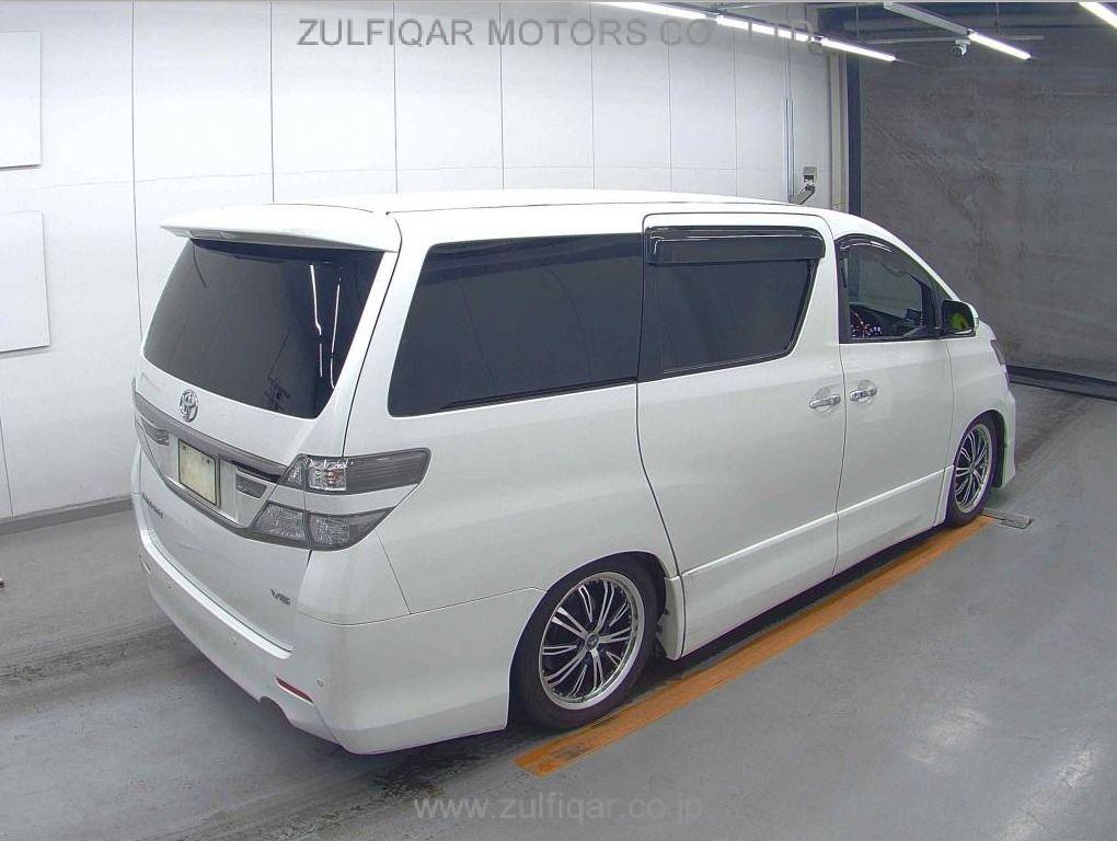 TOYOTA VELLFIRE 2012 Image 5