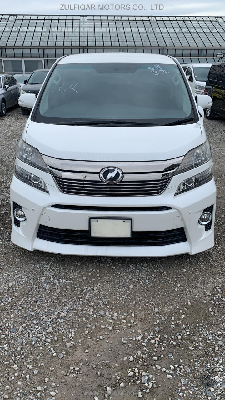 TOYOTA VELLFIRE 2012 Image 9