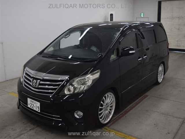 TOYOTA ALPHARD 2012 Image 4