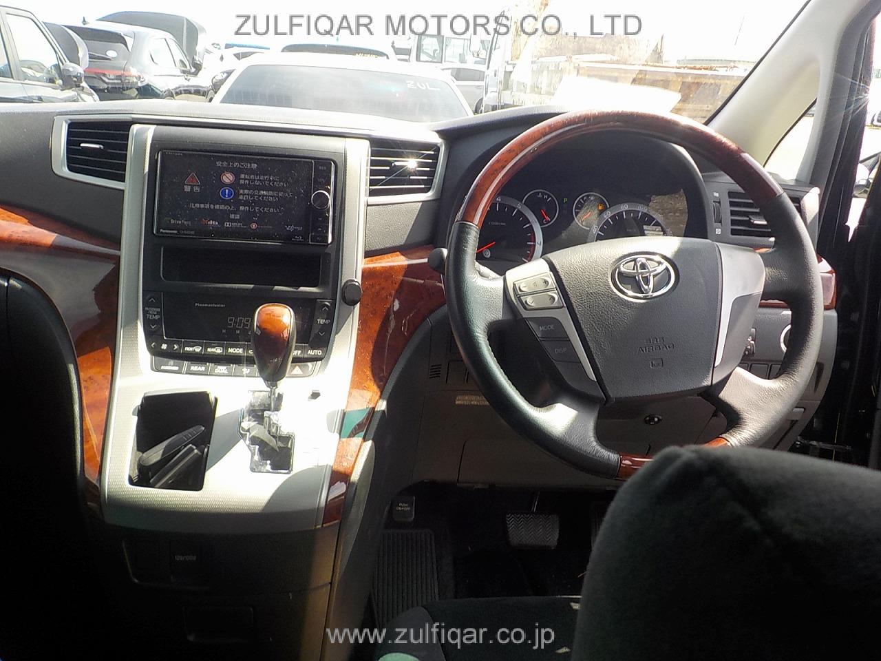 TOYOTA VELLFIRE 2010 Image 9