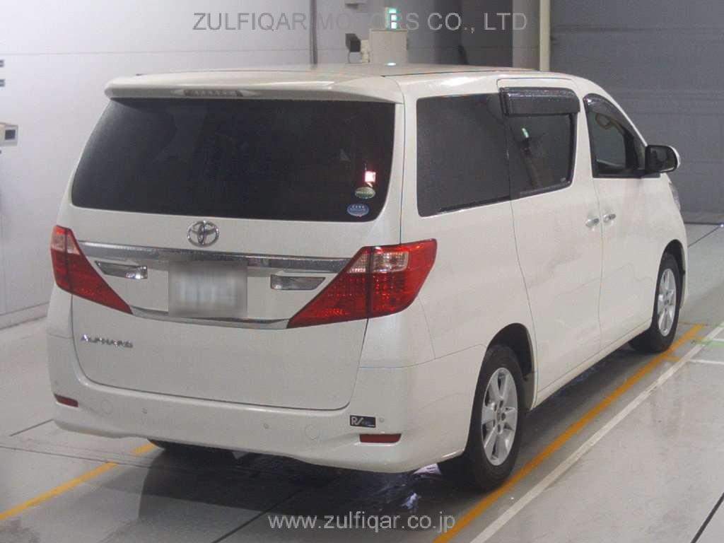 TOYOTA ALPHARD 2013 Image 2