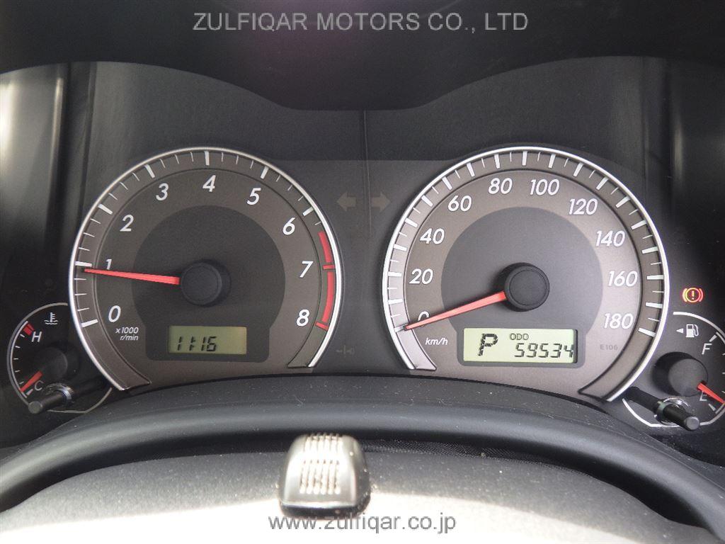 TOYOTA COROLLA FIELDER 2010 Image 6