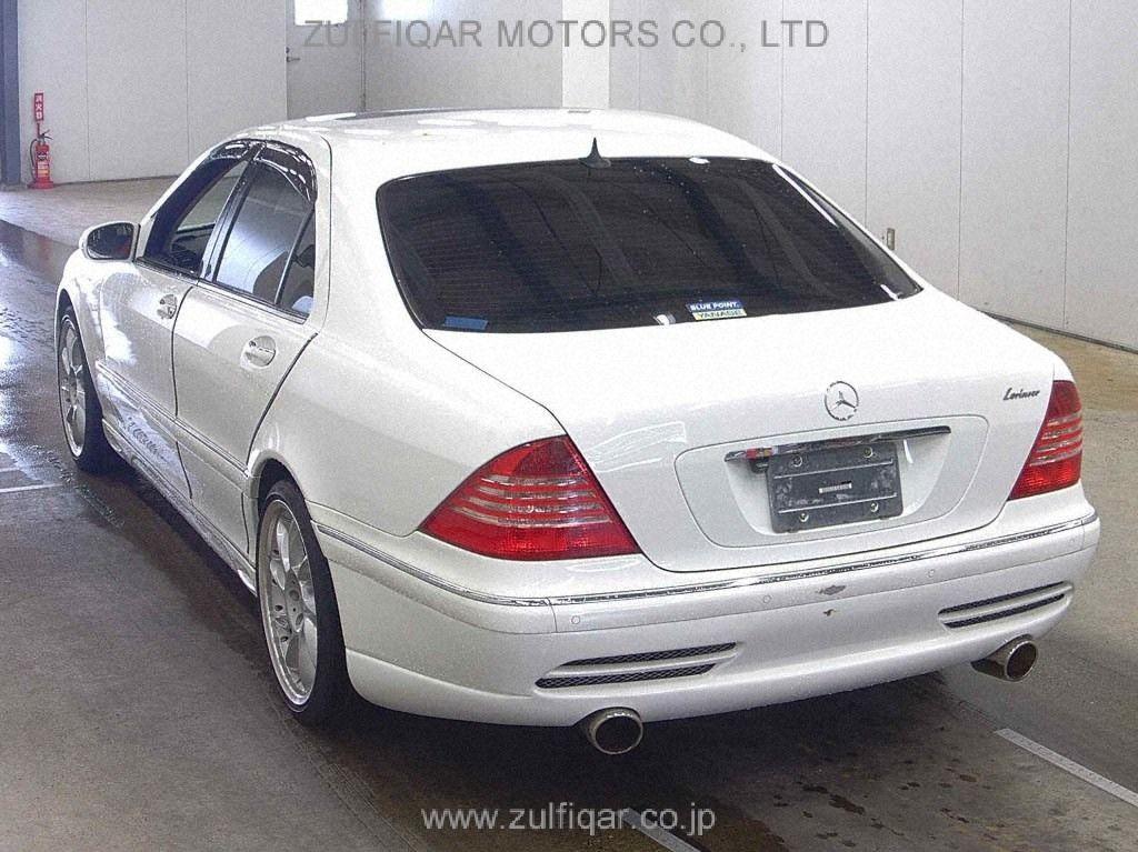 MERCEDES BENZ S CLASS 2002 Image 2