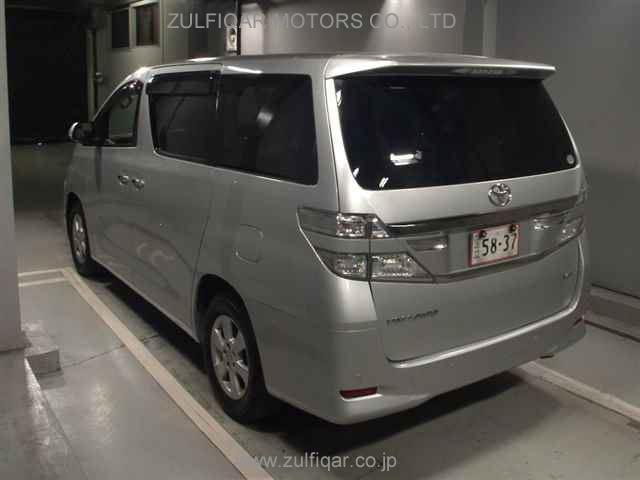 TOYOTA VELLFIRE 2012 Image 2