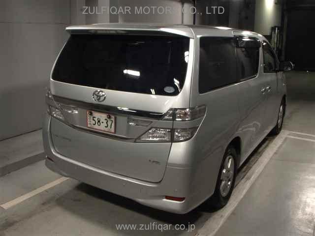 TOYOTA VELLFIRE 2012 Image 5