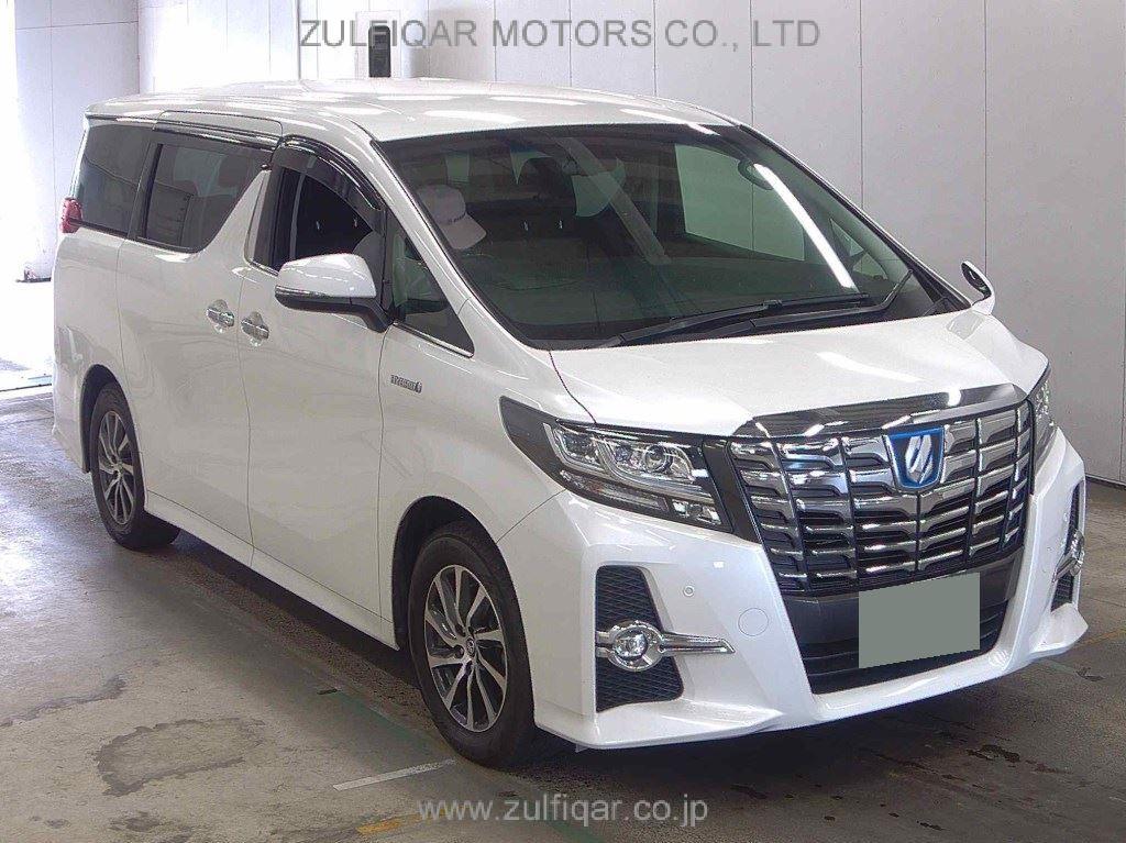 ZA-77208 TOYOTA ALPHARD HYBRID AYH30 Aug-2017