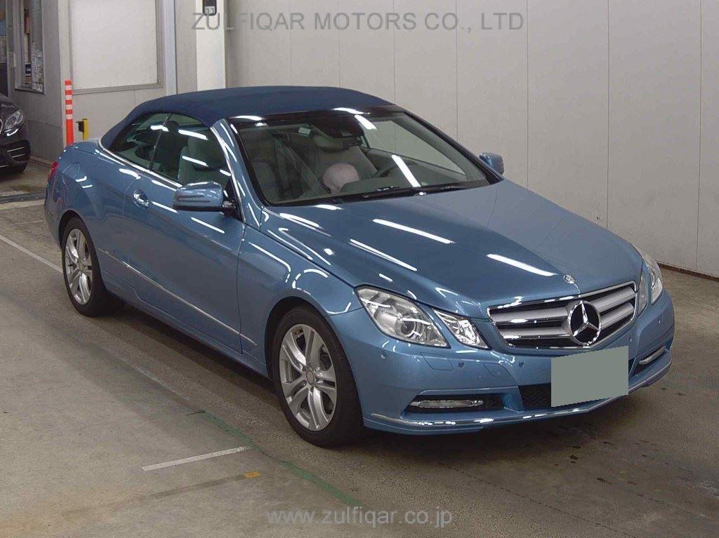 MERCEDES BENZ E CLASS 2011 Image 1