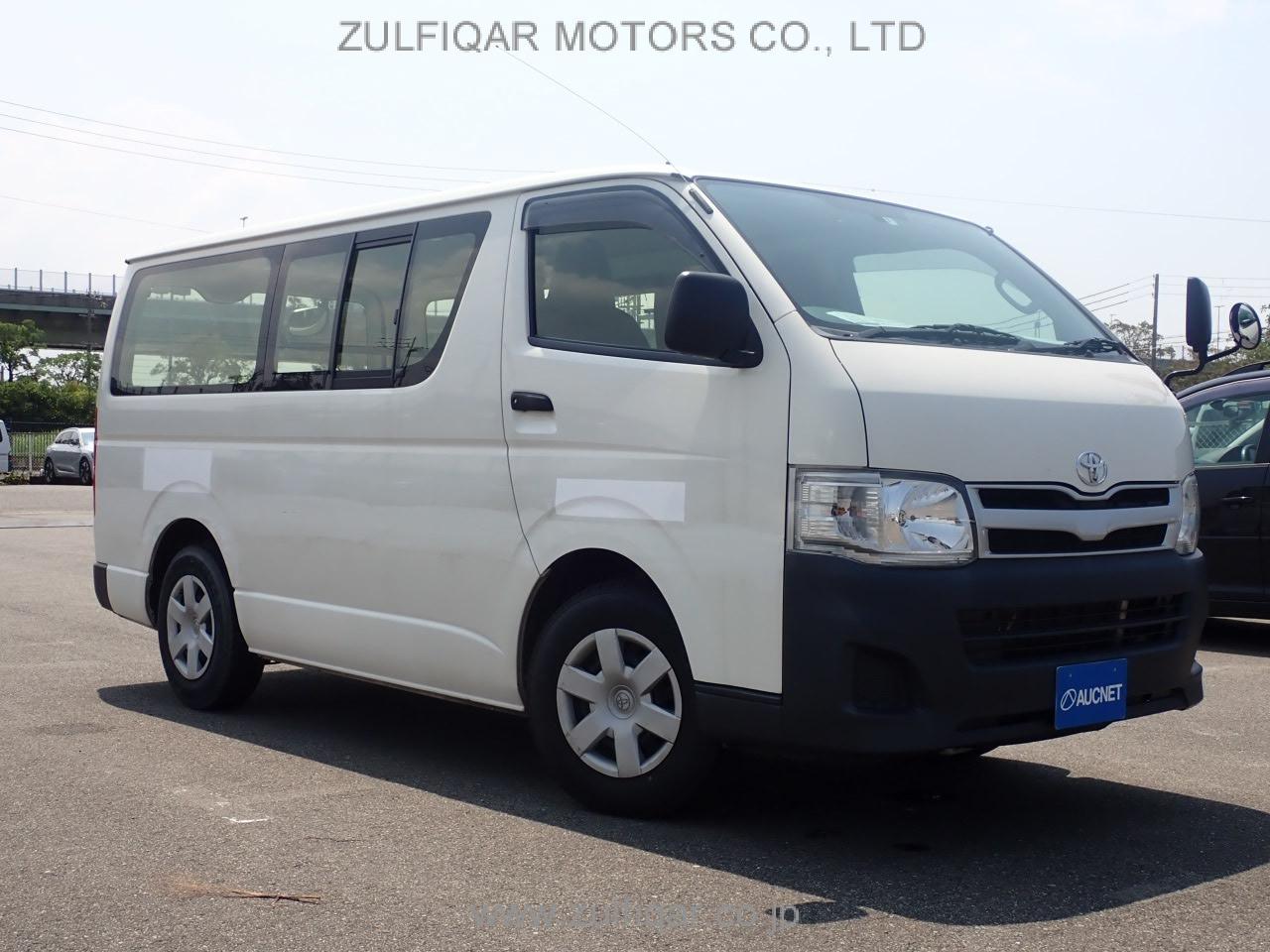 TOYOTA HIACE 2012 Image 1