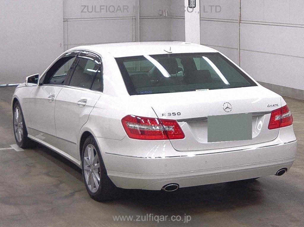 MERCEDES BENZ E CLASS 2010 Image 2