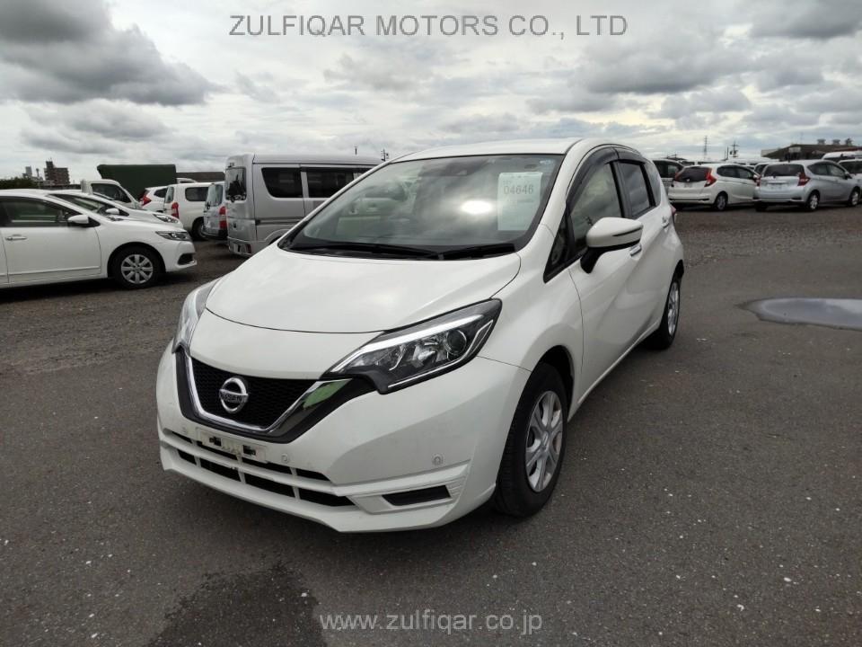 NISSAN NOTE 2018 Image 1