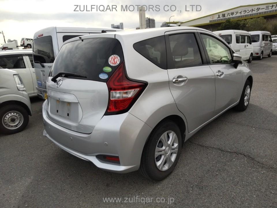 NISSAN NOTE 2018 Image 2