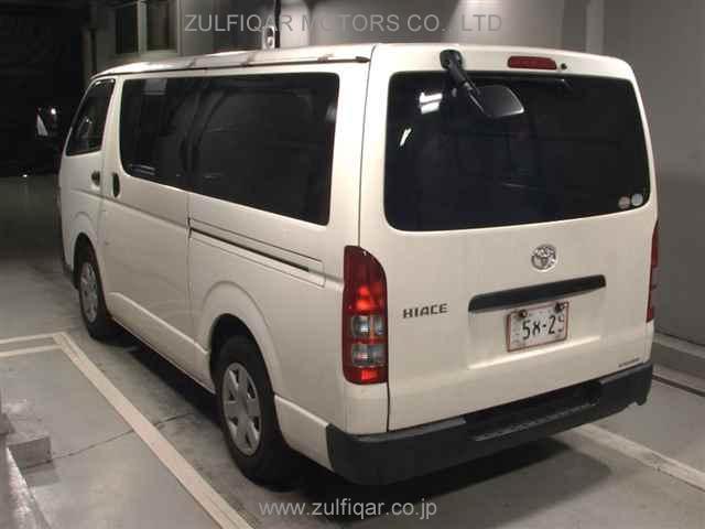 TOYOTA HIACE 2012 Image 2