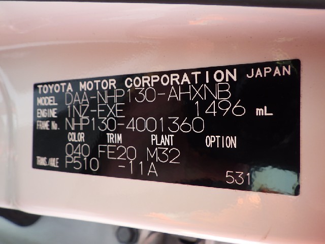 TOYOTA VITZ 2018 Image 29