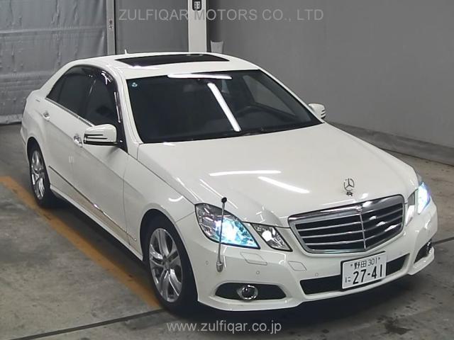 MERCEDES BENZ E CLASS 2009 Image 1