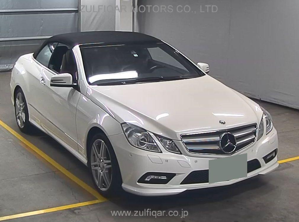 MERCEDES BENZ E CLASS 2010 Image 1