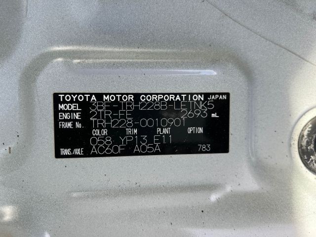 TOYOTA HIACE BUS 2020 Image 34