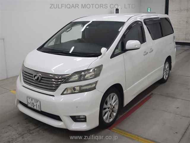 TOYOTA VELLFIRE 2010 Image 4