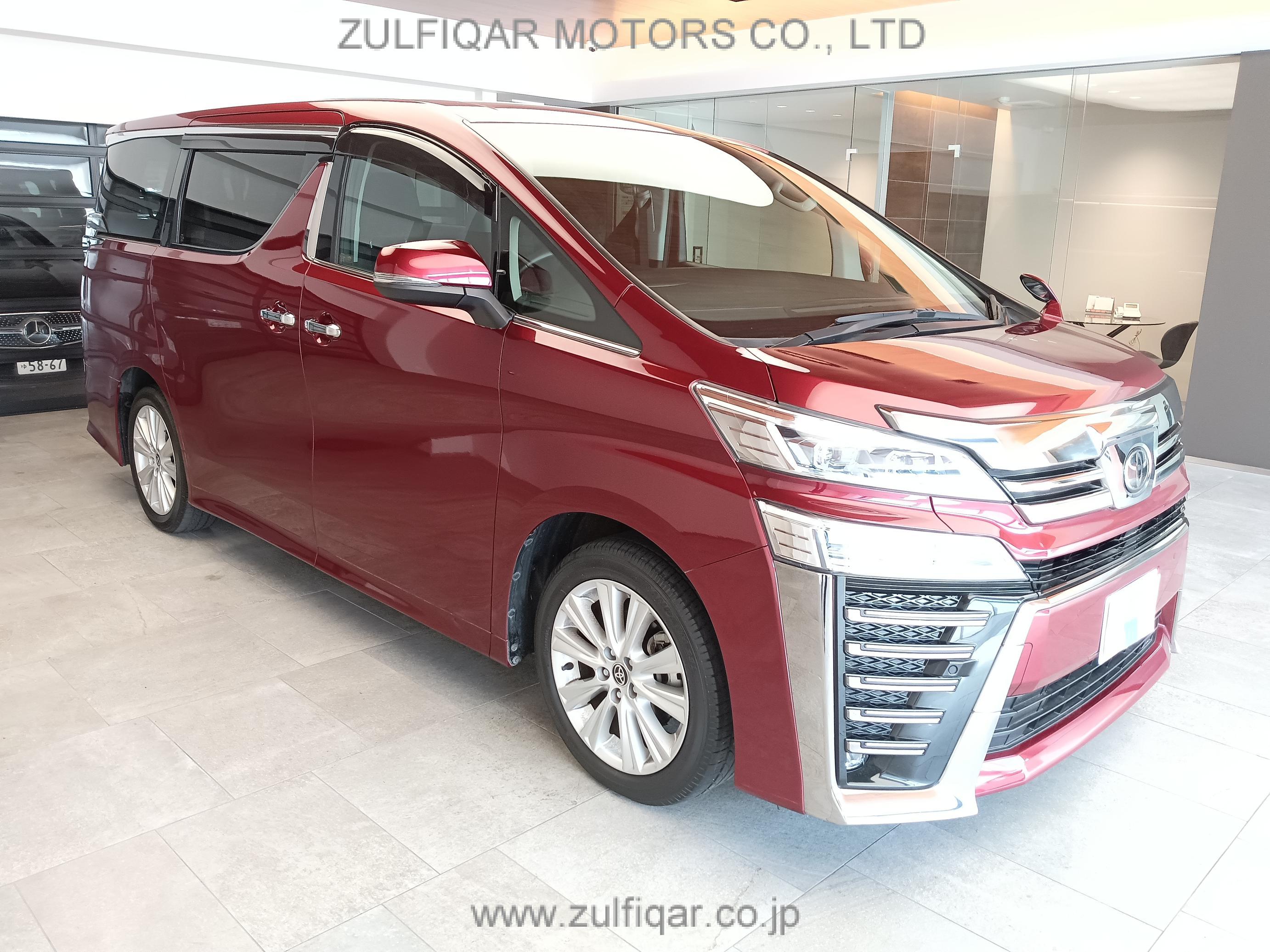 TOYOTA VELLFIRE 2020 Image 3